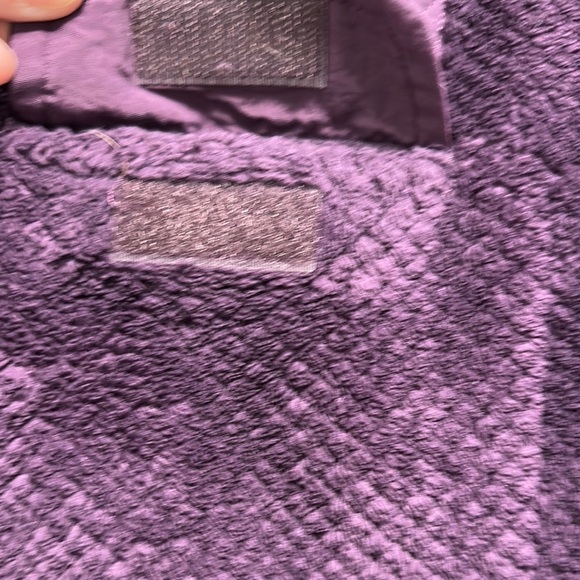 Magellan Outdoors Purple Fleece Quarter-Zip Sweatshirt‎ - Picture 4 of 9